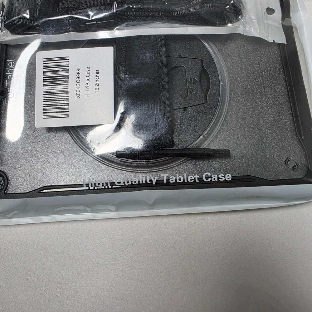 iPad 10.2 9th 8th 7th Gen 2021 Case Shockproof Rugged Stand With Strap Cover
